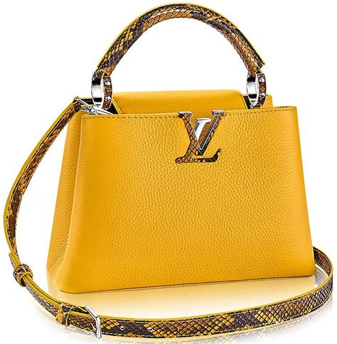 louis vuitton capucines bb bag review|louis vuitton snakeskin bag.